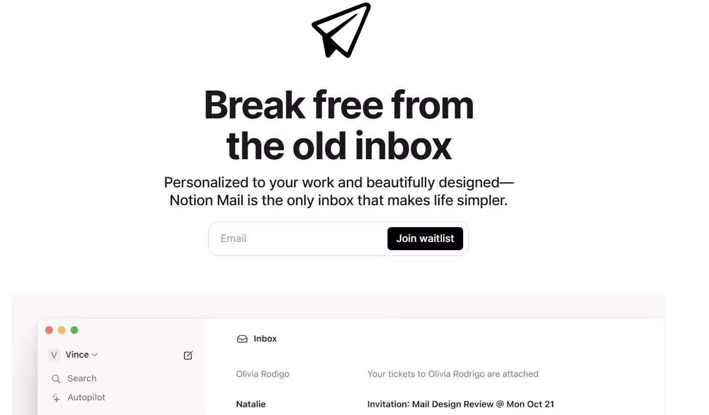 Notion Mail