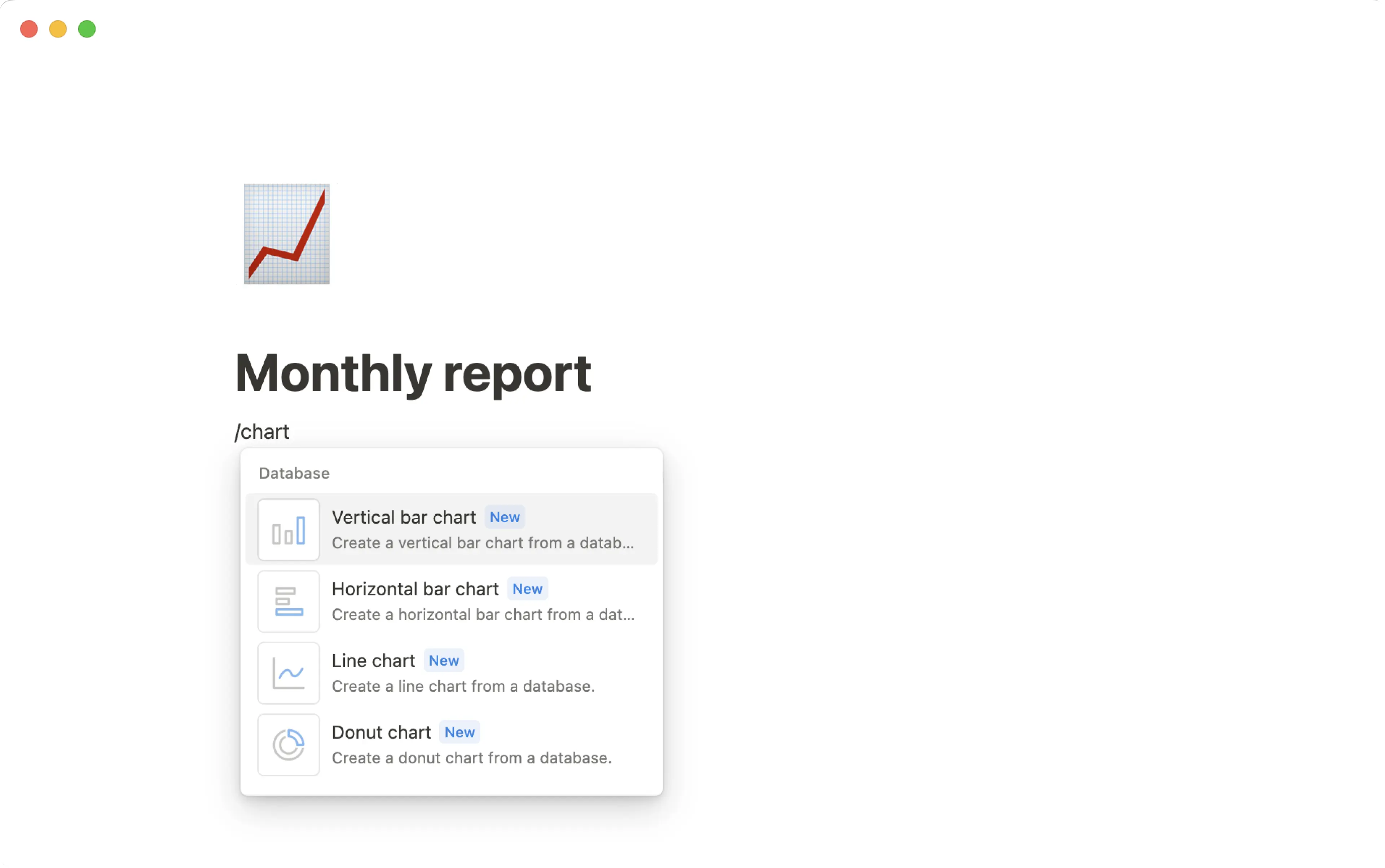 hc: chart slash command