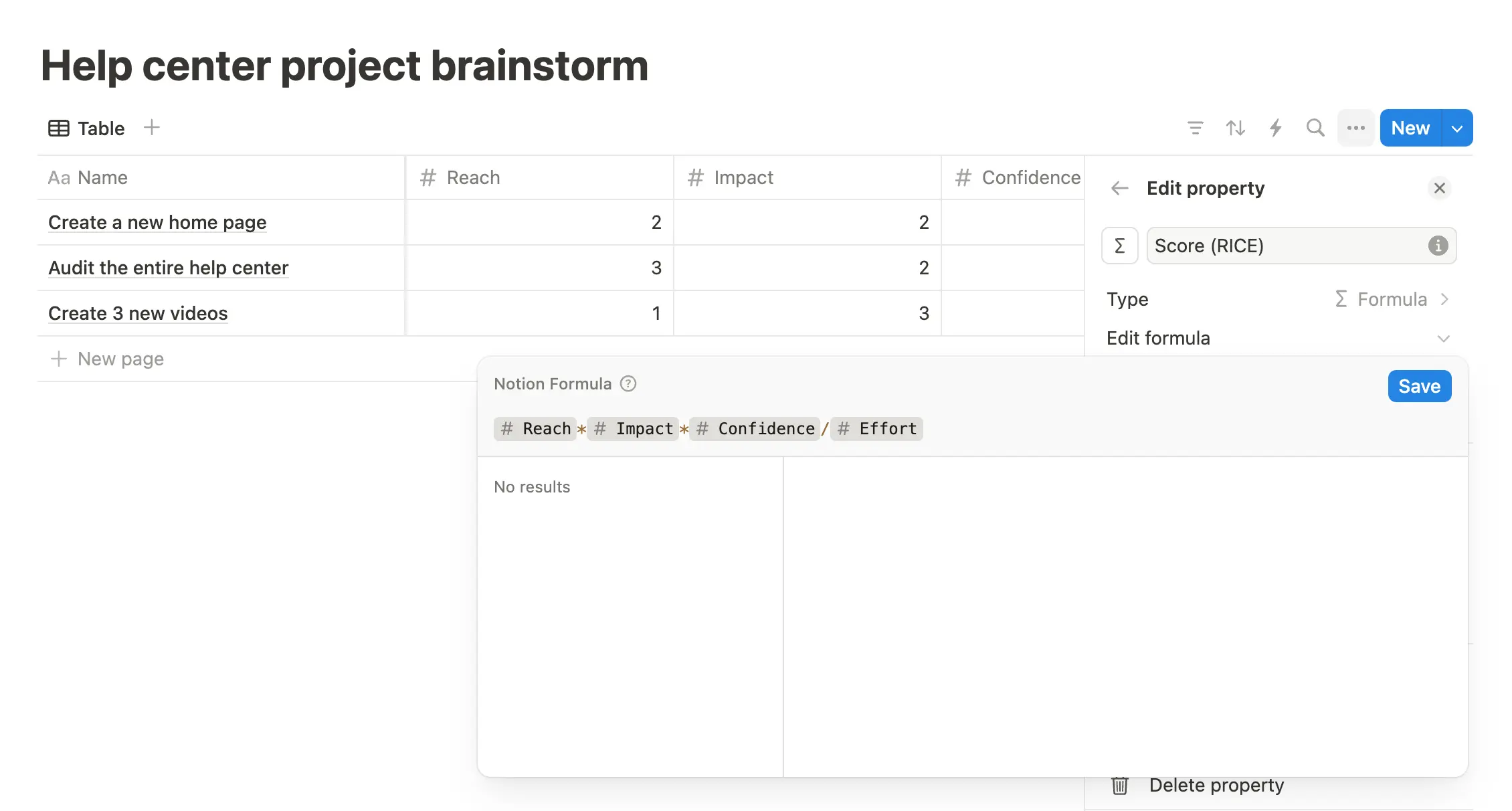 hc: formulas example 2 part 1