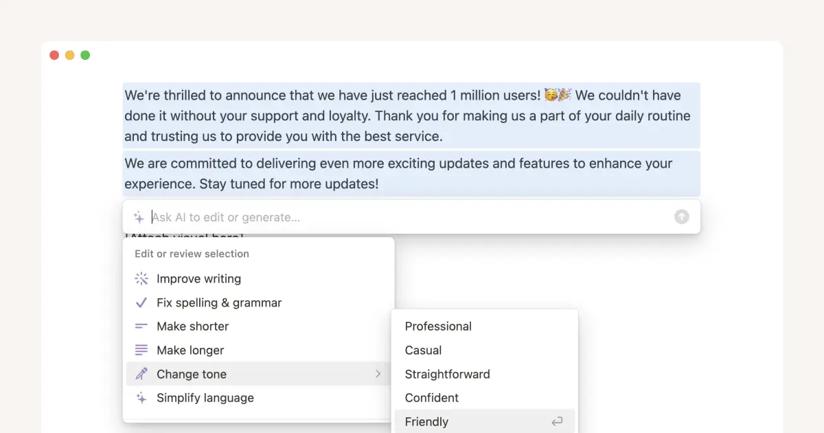 How marketing and sales teams can enhance creativity and productivity with Notion AI
