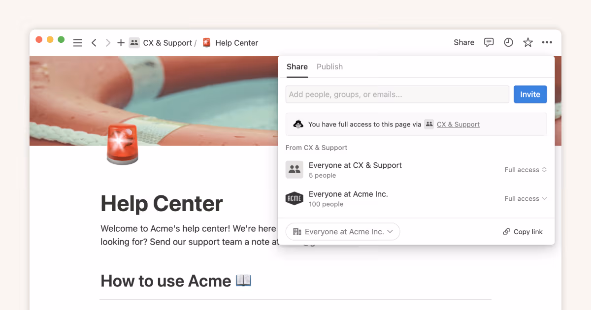 Understanding Notion’s sharing settings